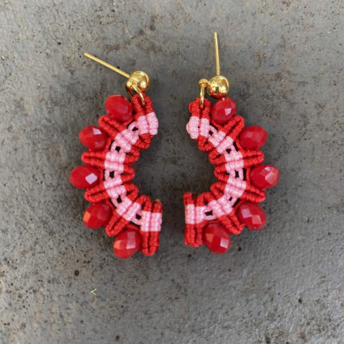 Σκουλαρίκια "Coral Allure Earrings"