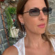Σκουλαρίκια χειροποίητα με κρυσταλλικές χάντρες Σκουλαρίκια με ατσάλινες αλυσίδες και μεταλλικά στοιχεία