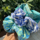 Santorini Stripes Scrunchie Strechbio Eco-friendly Αξεσουάρ Μαλλιών