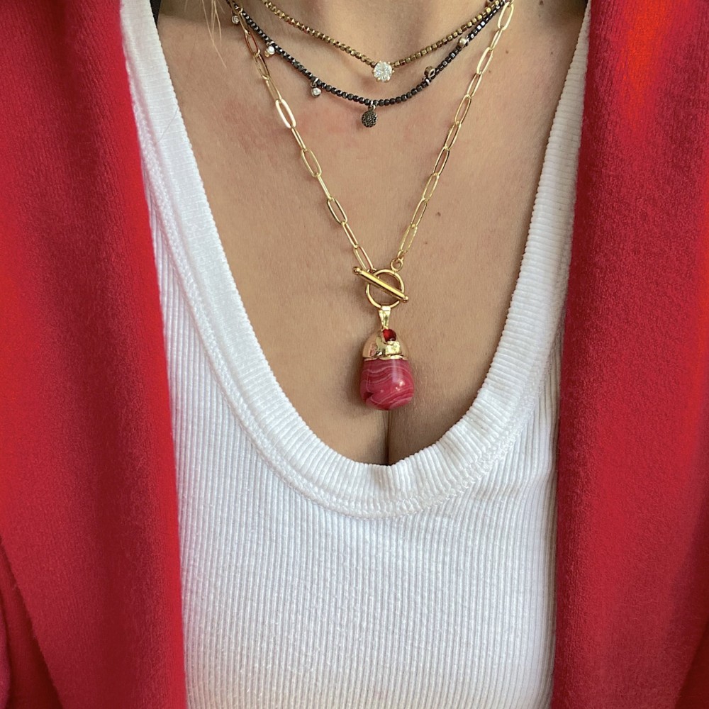 Κολιέ "Red Drop" Κολιέ "Red Drop"