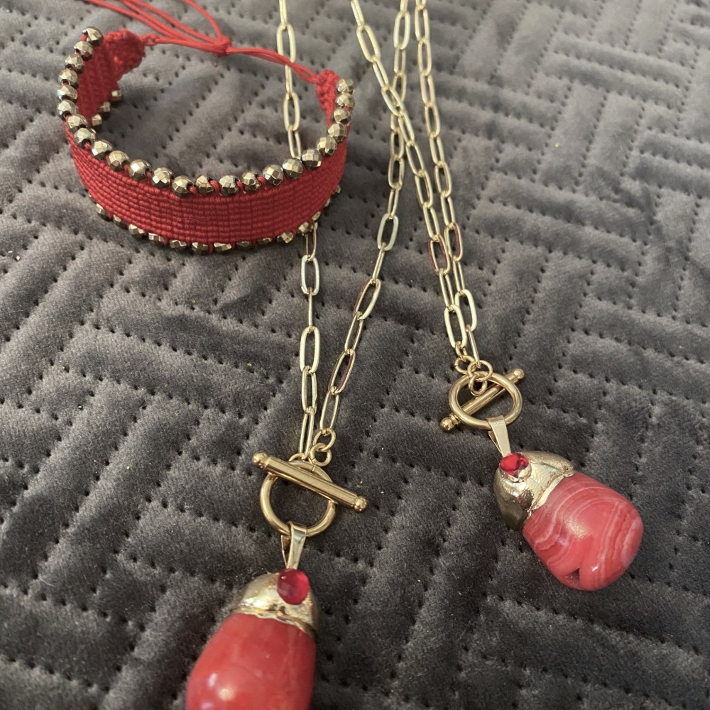 Κολιέ "Red Drop" Κολιέ "Red Drop"