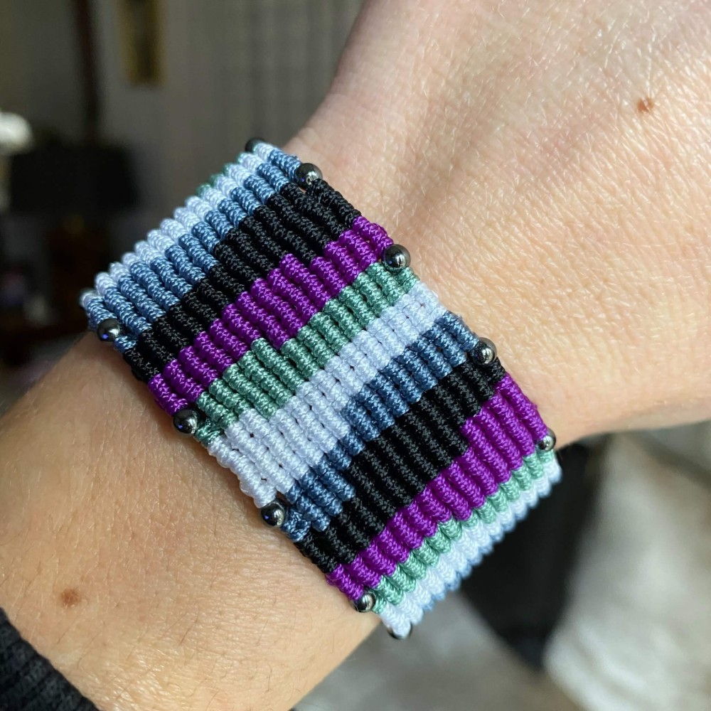Βραχιόλι "Twilight Stripe Cuff" Βραχιόλι "Twilight Stripe Cuff"