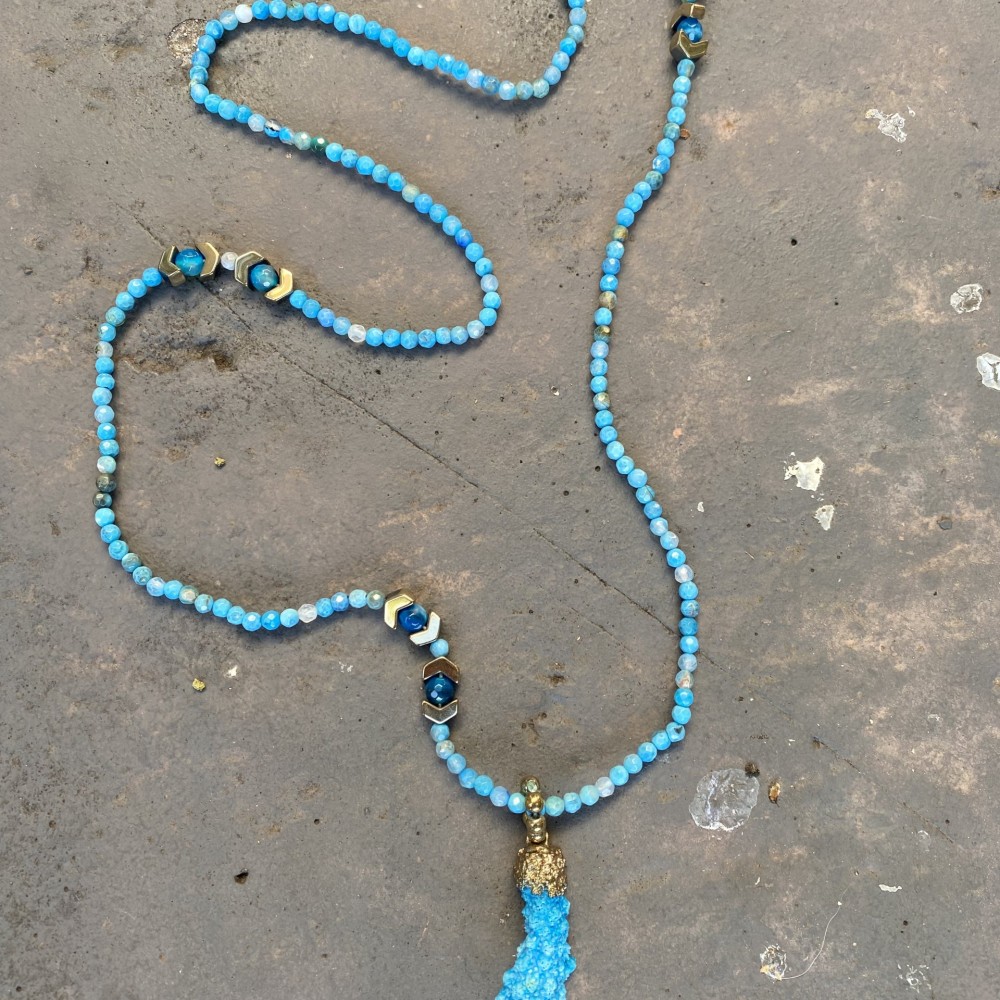 Κολιέ "Azure Cascade" Κολιέ "Azure Cascade"