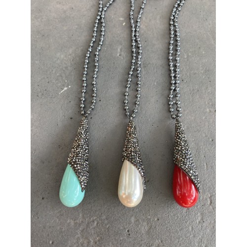 Κολιέ "Teardrops of Elegance"