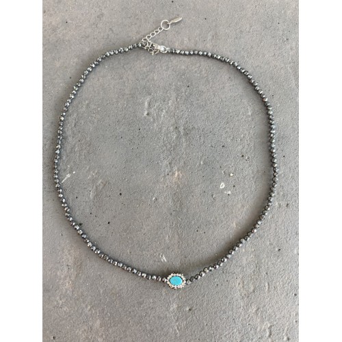 Κολιέ "Turquoise Glamour"