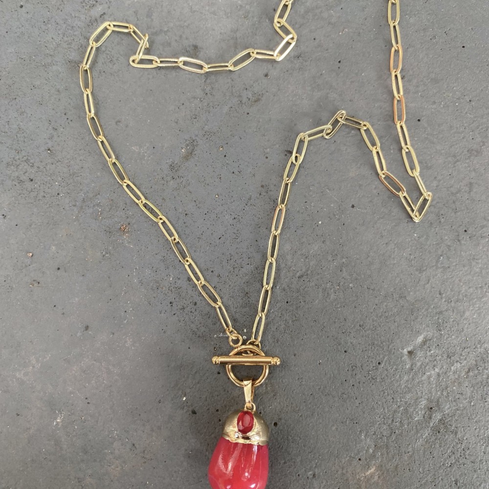 Κολιέ "Red Drop" Κολιέ "Red Drop"