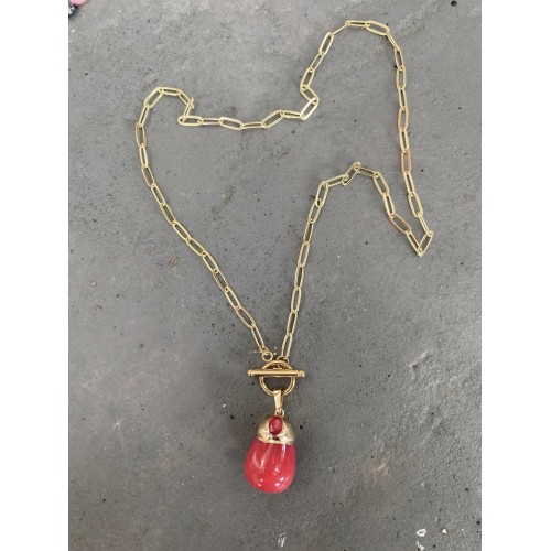 Κολιέ "Red Drop"