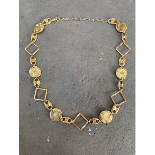 Κολιέ "Golden Geometry"