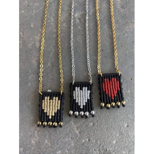 Κολιέ "Unique Hearts"