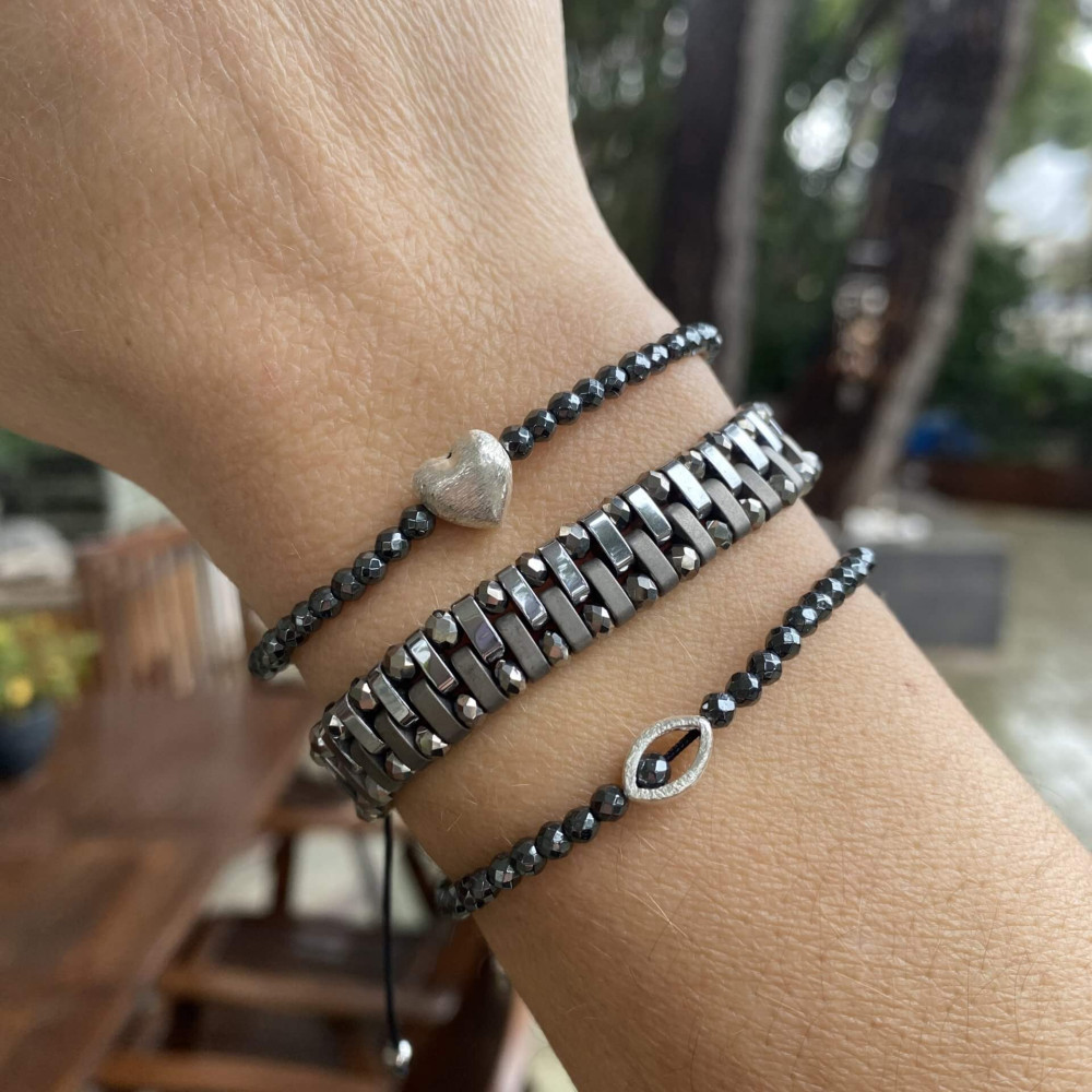 Βραχιόλι "Silver Contact" Βραχιόλι "Silver Contact"