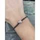 Βραχιόλι "Silver Heart Hematite" Βραχιόλι "Silver Heart Hematite"