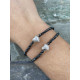 Βραχιόλι "Silver Heart Hematite" Βραχιόλι "Silver Heart Hematite"