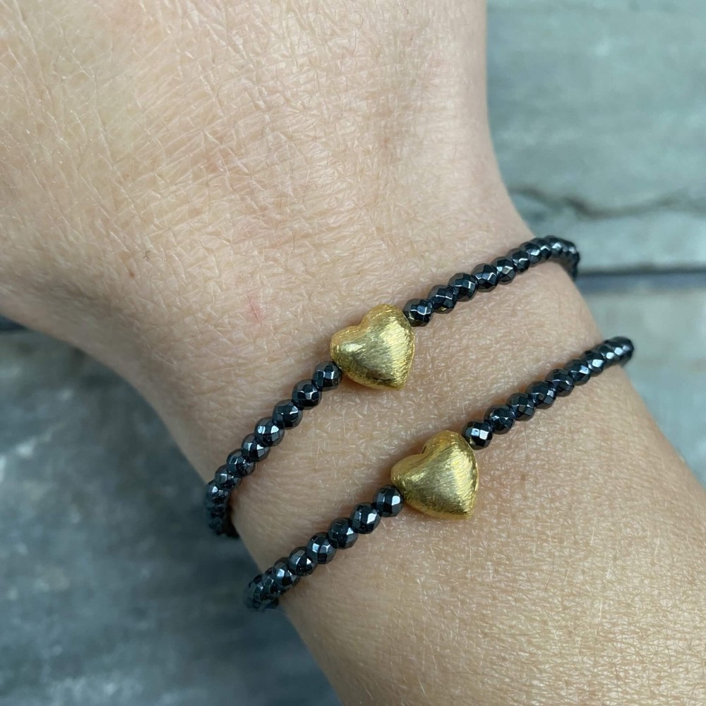 Βραχιόλι "Golden Heart Whisper" Βραχιόλι "Golden Heart Whisper"