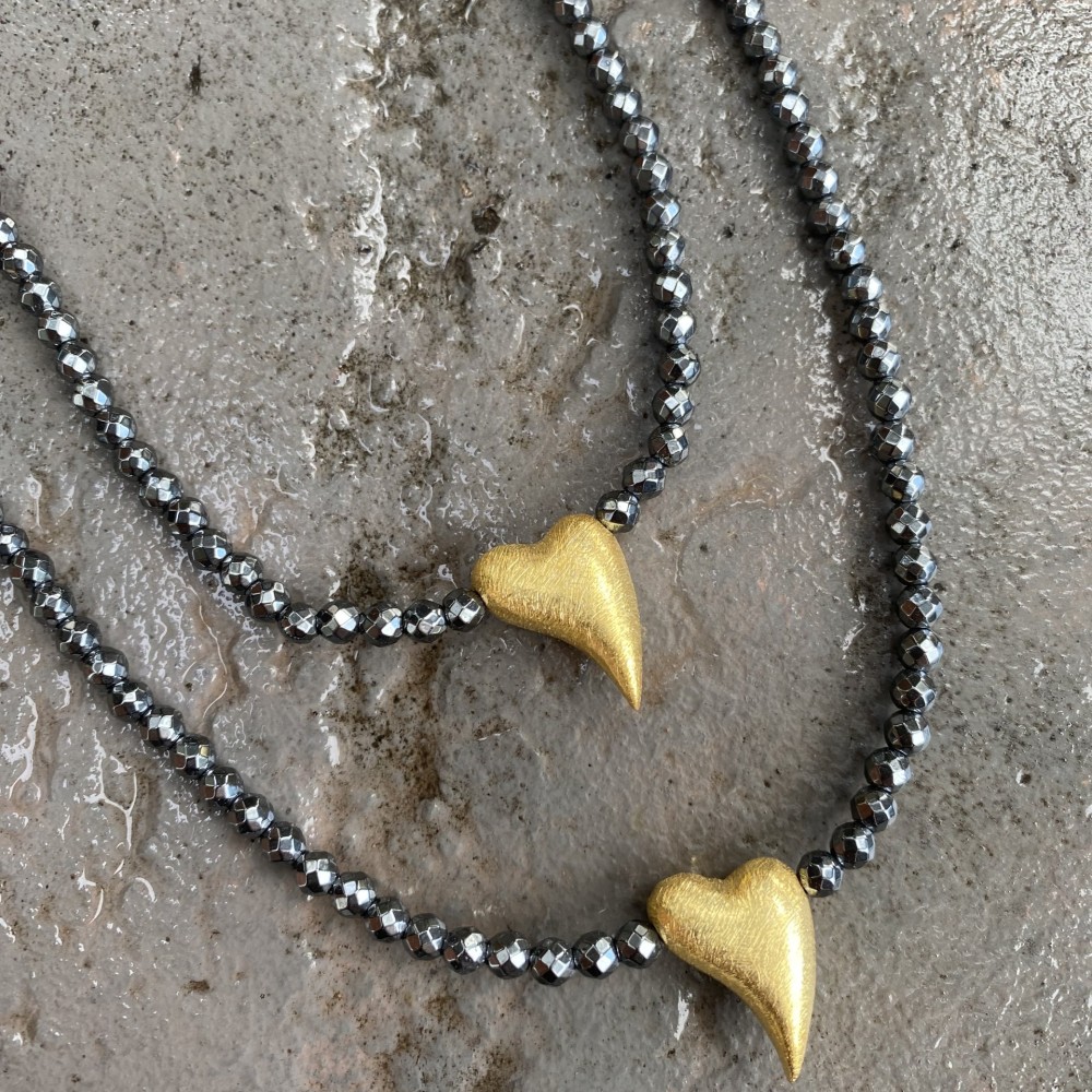 Κολιέ "Golden Heart" Κολιέ "Golden Heart"