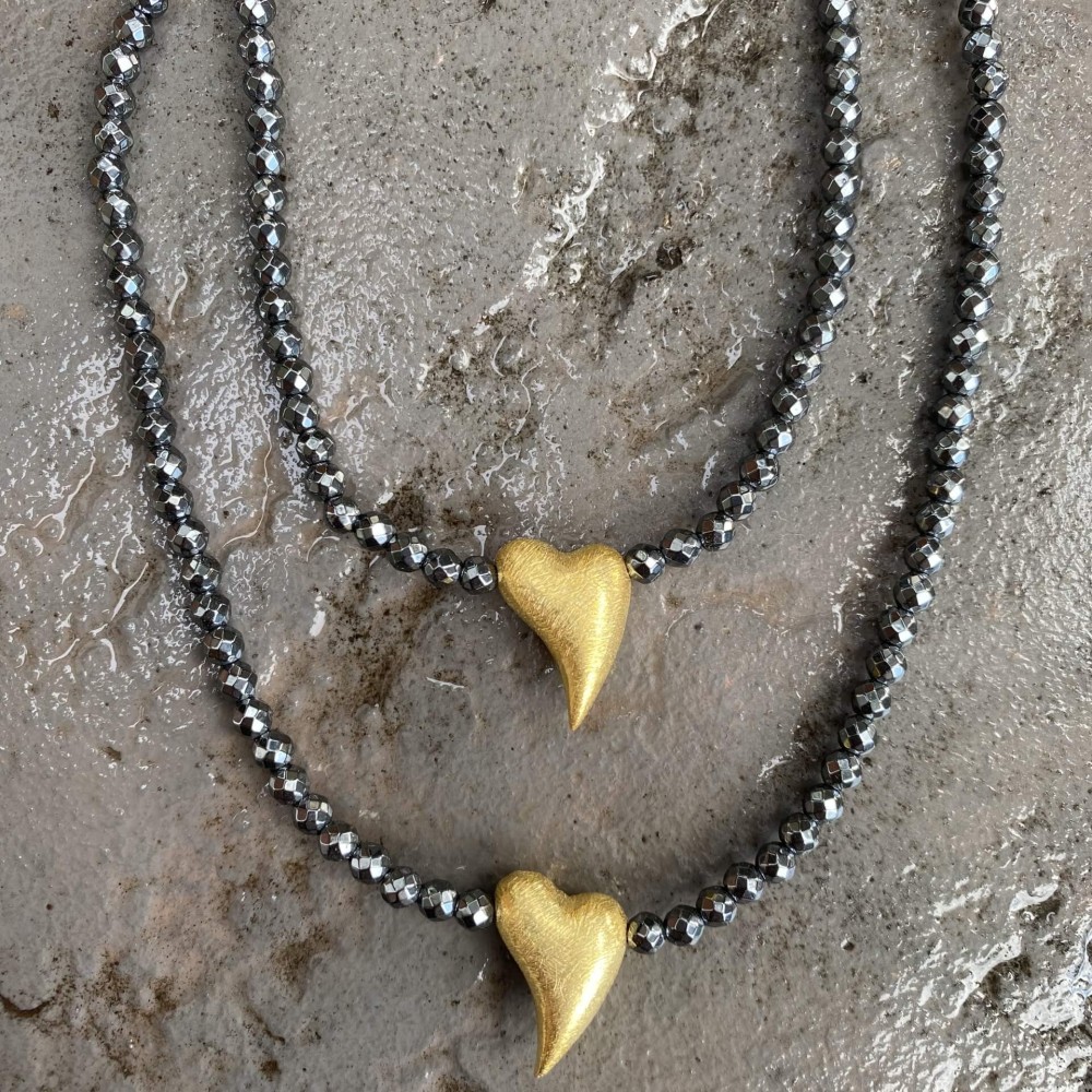 Κολιέ "Golden Heart" Κολιέ "Golden Heart"
