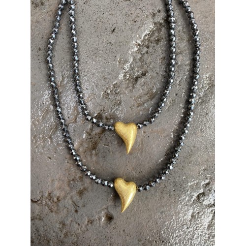 Κολιέ "Golden Heart"