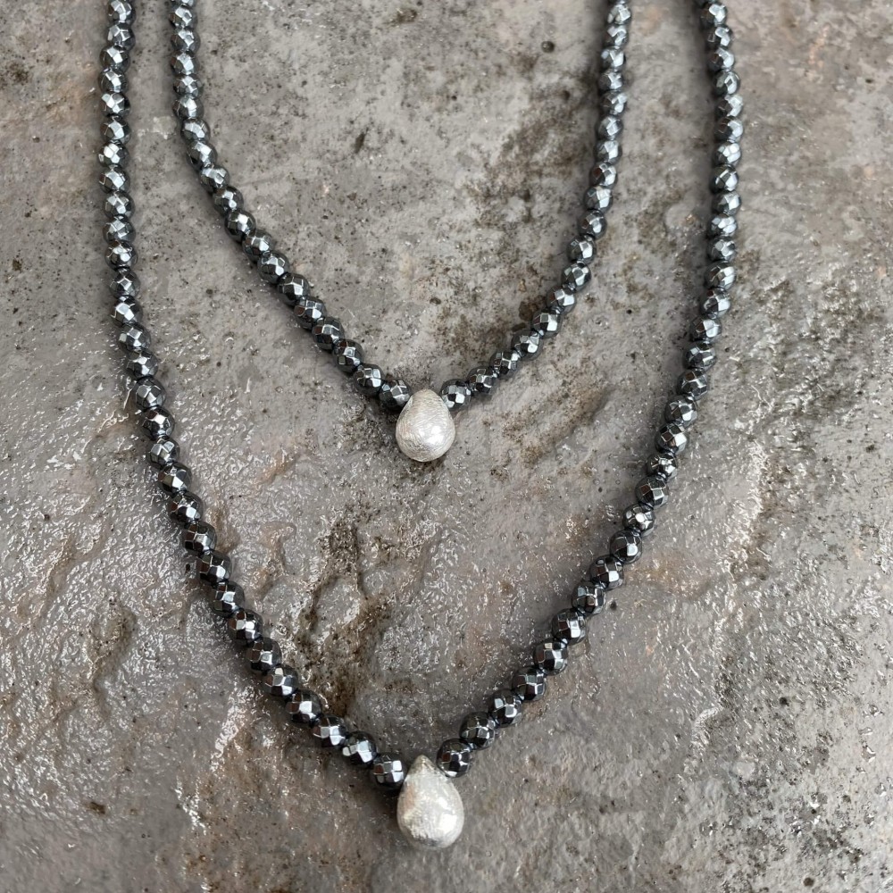 Κολιέ "Silver Drop" Κολιέ "Silver Drop"
