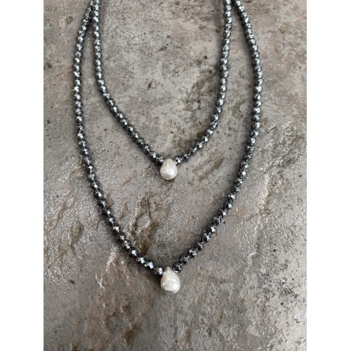 Κολιέ "Silver Drop"