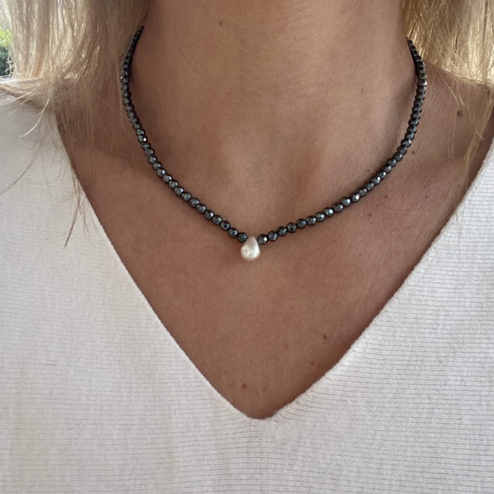Κολιέ "Silver Drop" Κολιέ "Silver Drop"