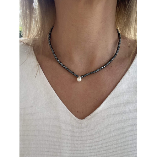 Κολιέ "Silver Drop"