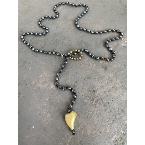 Κολιέ "Golden Love"