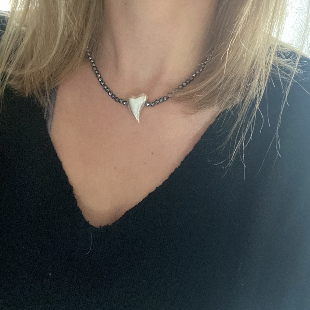 Κολιέ "Silver Heart" Κολιέ "Silver Heart"