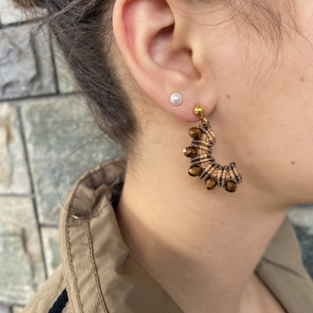 Σκουλαρίκια “Golden Earth Earrings" Σκουλαρίκια “Golden Earth Earrings"
