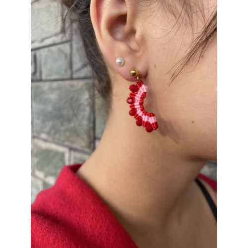 Σκουλαρίκια "Coral Allure Earrings"