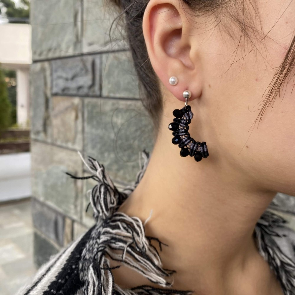 Σκουλαρίκια "Midnight Glimmer Earrings" Σκουλαρίκια "Midnight Glimmer Earrings"