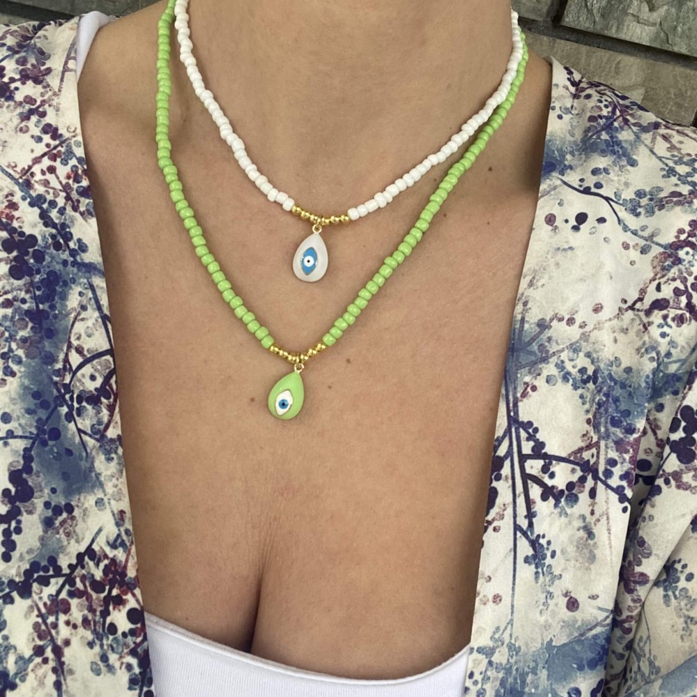 Κολιέ "Evil Eye Charm" Κολιέ "Evil Eye Charm"