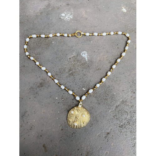 Κολιέ "Gold Ocean Whisper"