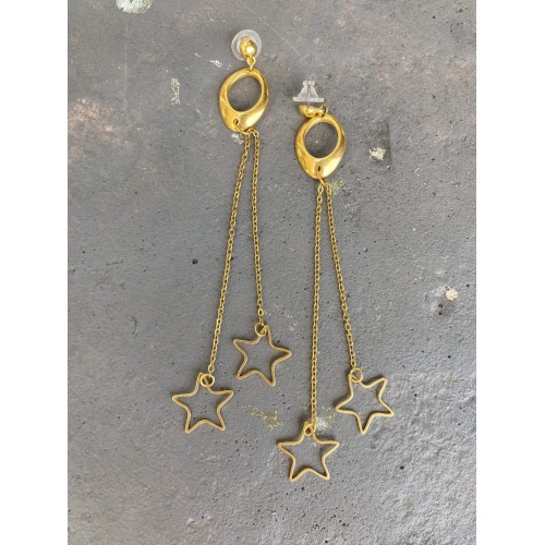 Σκουλαρίκια "Stardust Chain"