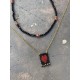 Κολιέ "Ceramic Red" Κολιέ "Ceramic Red"