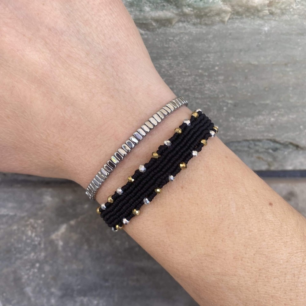 Βραχιόλι " Dark Sparkle" Βραχιόλι " Dark Sparkle"