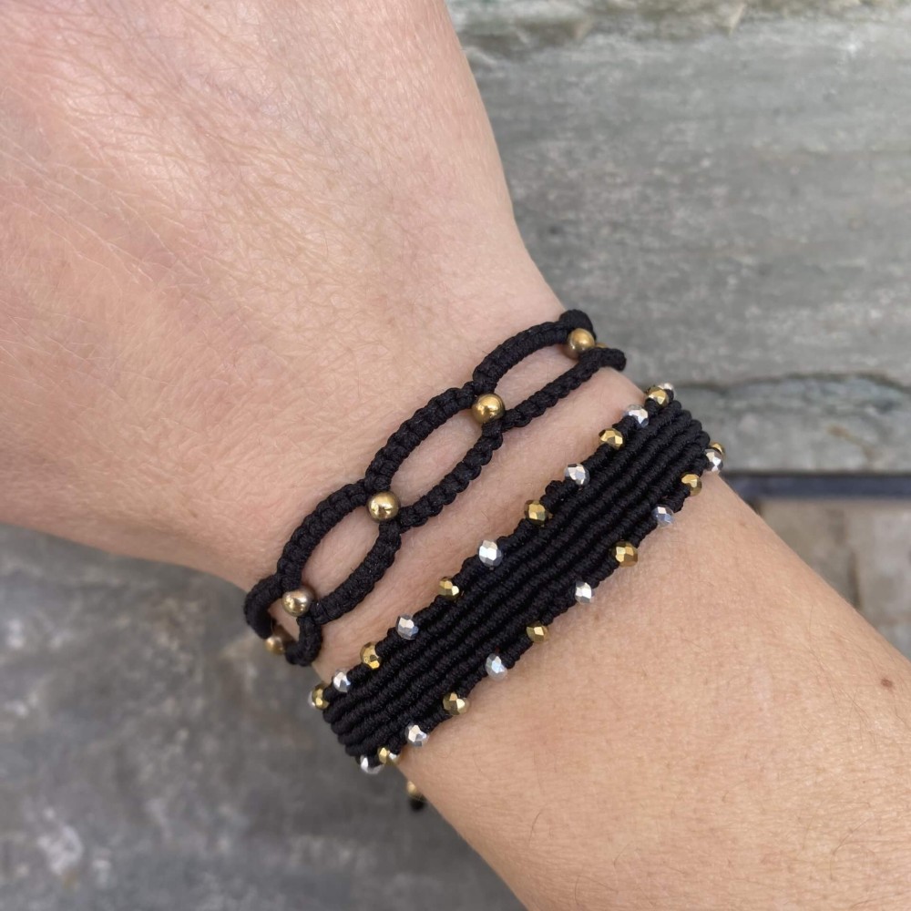 Βραχιόλι " Dark Sparkle" Βραχιόλι " Dark Sparkle"
