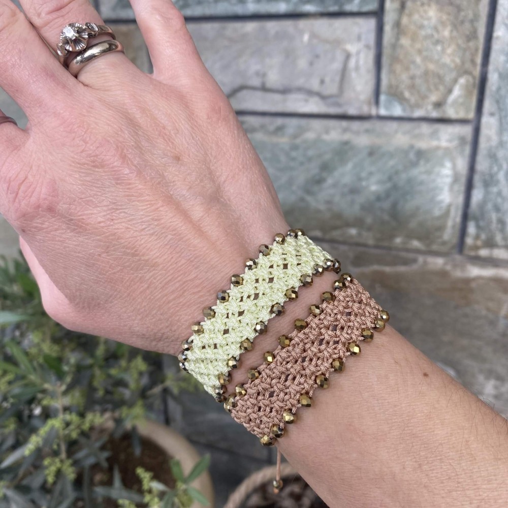 Βραχιόλια "Crystal Weave" Βραχιόλια "Crystal Weave"