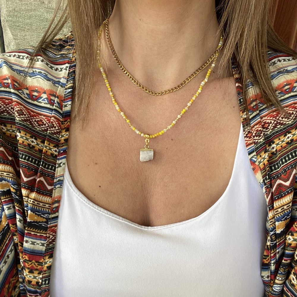 Κολιέ "Sunshine Crystal" Κολιέ "Sunshine Crystal"