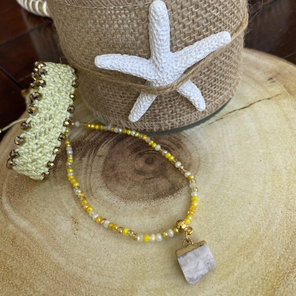 Κολιέ "Sunshine Crystal" Κολιέ "Sunshine Crystal"