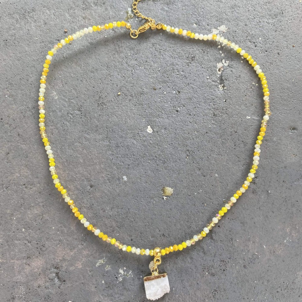 Κολιέ "Sunshine Crystal" Κολιέ "Sunshine Crystal"